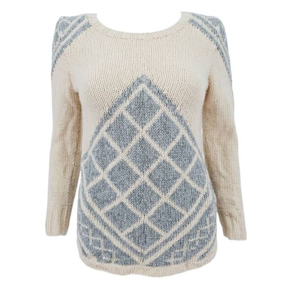 J. Crew Cashmere Blend Women's Pullover Sweater Cream XS - Picture 1 of 6